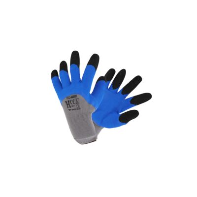 Rękawice budowlane 60 L latex Hardy