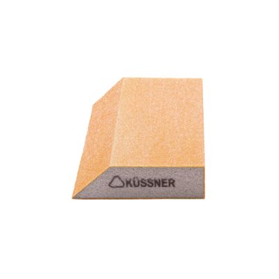 Kostka ścierna Soft 125 x 90 x 25 mm elektrokorund gradacja P40 Küssner