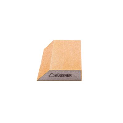 Kostka ścierna Soft 125 x 90 x 25 mm elektrokorund gradacja P180 Küssner
