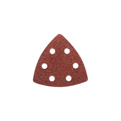 Papier ścierny P40 Delta rzep 96 x 96 x 96 mm 5 sztuk brązowy