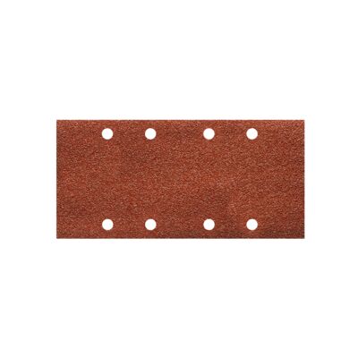 Papier ścierny rzep P60 185 x 95 mm 5 sztuk PS38R brązowy