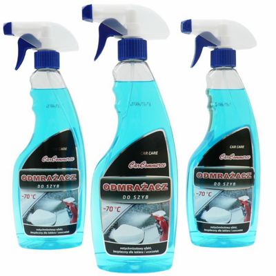 Odmrażacz do szyb w atomizerze 500 ml CarCommerce