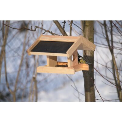 Karmnik wiszący 26 x 25,5 x 20 cm brązowo-czarny