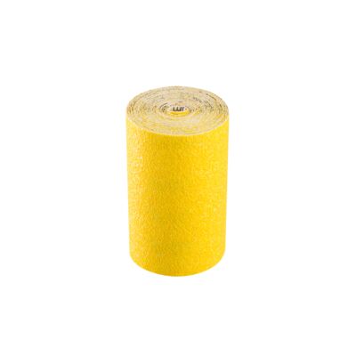 Papier ścierny P60 rolka 115 mm x 4,5 m PS30 żółty