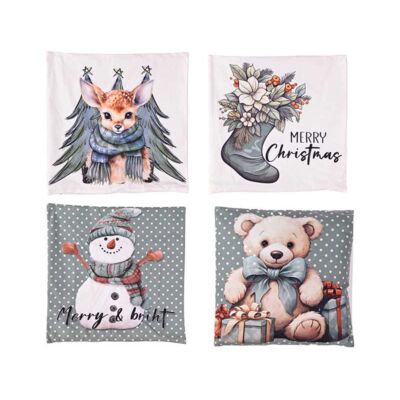 Poszewka świąteczna 44 x 44 cm mix3 1 sztuka
