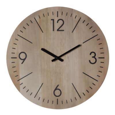 Zegar ścienny Vico 40 x 4,5 cm brązowy