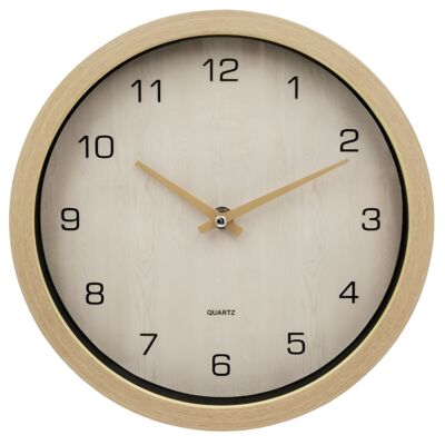 Zegar ścienny Bodo 26 x 4 cm brązowy