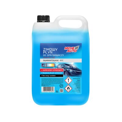 Zimowy płyn do spryskiwaczy -15°C 5 l Etanol MOJE AUTO