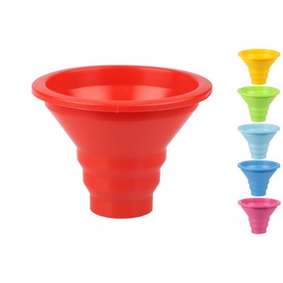 Lejek do napełniania słoików mix kolorów