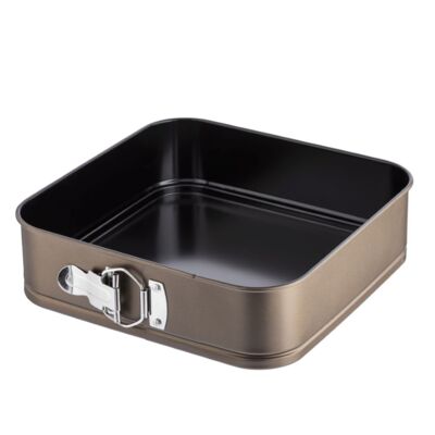Forma tortownica VALDINOX AURUM kwadratowa 24 x 24 x 6,8 cm