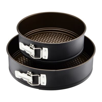 Komplet 2 tortownic Antigo 20/26 cm brązowy AMBITION