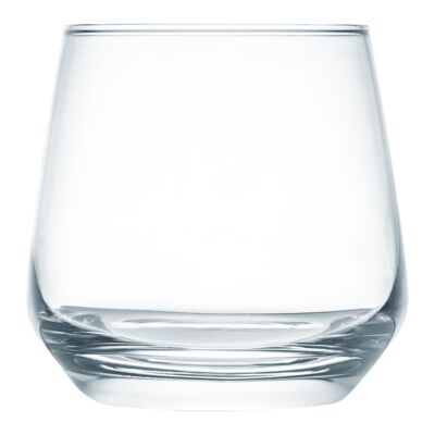 Komplet 6 szklanek niskich Sparkle 345 ml AMBITION