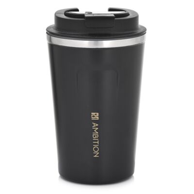 Kubek termiczny Spark 380 ml czarny AMBITION