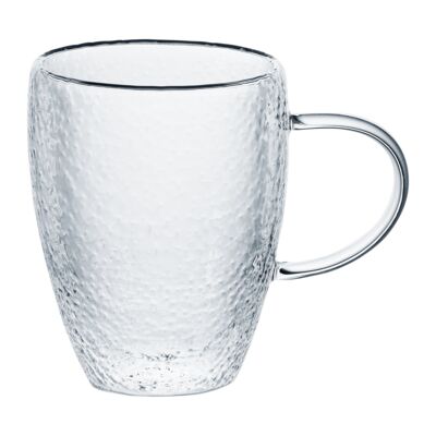 Zestaw 2 szklanek termicznych Bubble z uchwytem 350 ml AMBITION