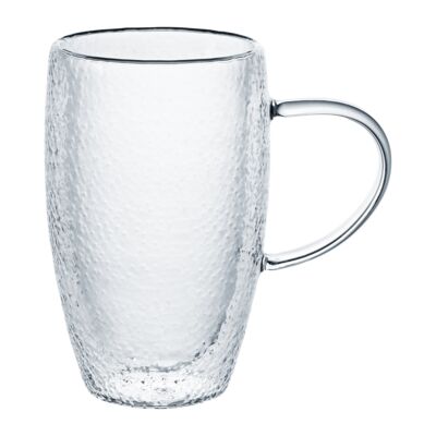 Zestaw 2 szklanek termicznych Bubble z uchwytem 450 ml AMBITION