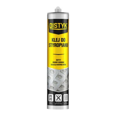 Klej dyspersyjny do styropianu 280 ml DISTYK