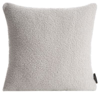 Poszewka dekoracyjna bukla 45 x 45 cm srebrna