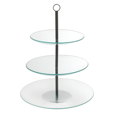 Patera Leila 3-poziomowa szklana AMBITION