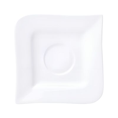 Spodek Fala 10,8 cm biały AMBITION