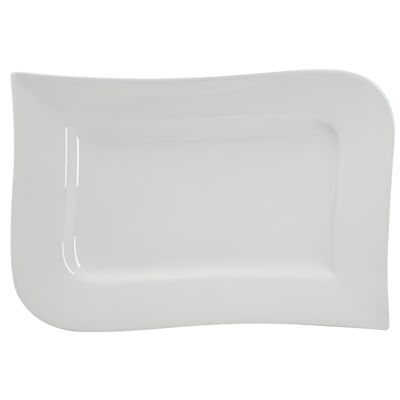 Półmisek Fala 36 cm biały AMBITION