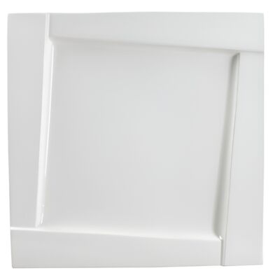 Talerz deserowy Kubiko 20 cm biały AMBITION