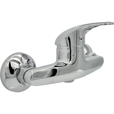 Bateria natryskowa DELTA ścienna 40 mm chrom LIVENO