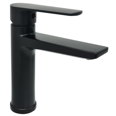 Bateria umywalkowa KAPPA stojąca 35 mm czarna LIVENO