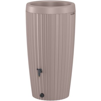 Zbiornik na deszczówkę Mika 240 l szaro-beżowy