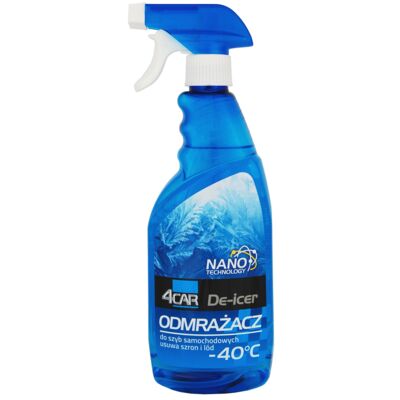 Odmrażacz szyb -40°C atomizer 500 ml NANO-technology 4Car