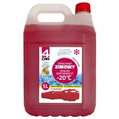 Płyn do spryskiwaczy zimowy -20°C Sport Fever 5 l 4Car