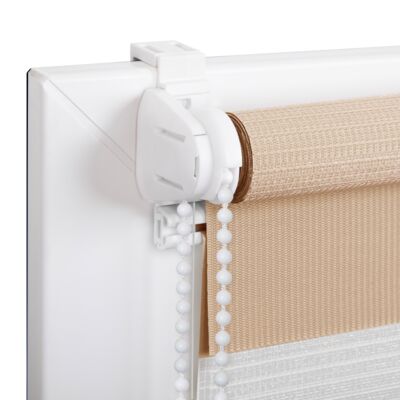 Mini roleta D/N Clear 61 x 140 cm beżowy