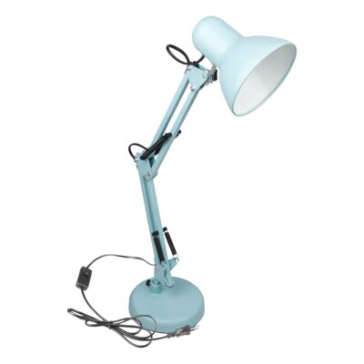 Lampka biurkowa składana E27 niebieska 40 W 230 V