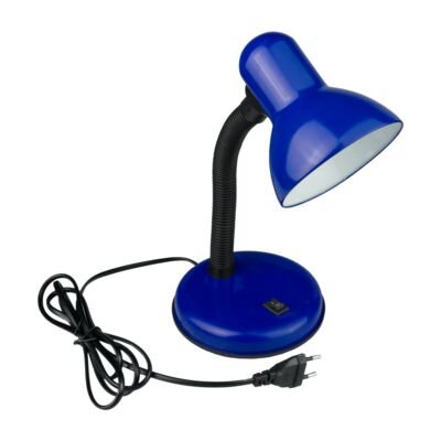 Lampka biurkowa E27 niebieska 40 W 230 V