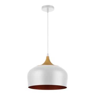 Oprawa wisząca 1 x E27 biało-złoty 12 W 230 V IP54 DPM