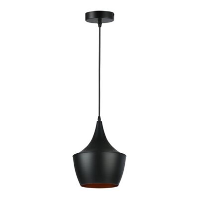 Oprawa wisząca 1 x E27 czarno-złota 12 W 230 V