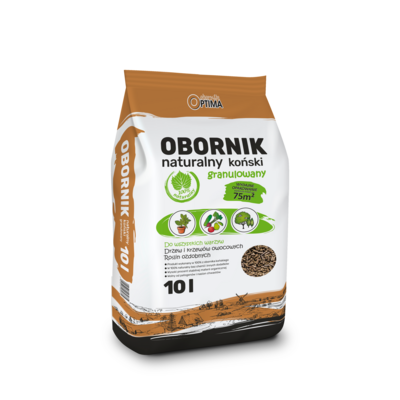 Obornik naturalny koński granulowany 10 l OPTIMA
