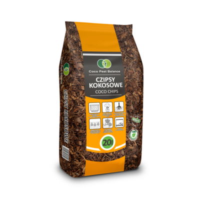Czipsy kokosowe COCO chips 20 l Coco Peat Balance