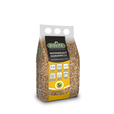 Wermikulit 1 - 5 mm 5 l BIOVITA