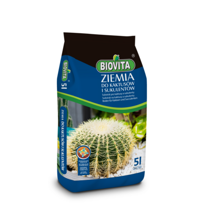 Ziemia do kaktusów i sukulentów 5 l BIOVITA
