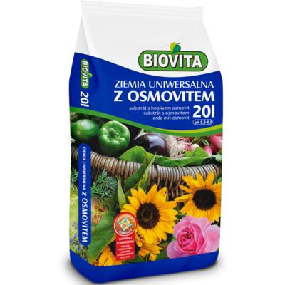 Ziemia uniwersalna z osmovitem 20 l BIOVITA