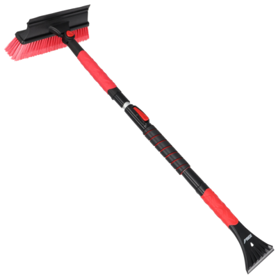 Szczotka ze skrobaczką/ściągaczem 87 - 105 cm DEDRA