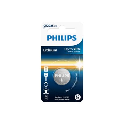 Bateria litowa guzikowa CR2025 1 szt.Philips