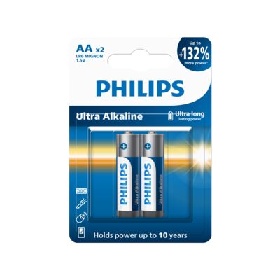 Bateria Ultra Alkaline LR6/AA 2 szt.Philips