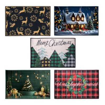 Dywanik świąteczny 40 x 60 cm mix3 wielokolorowy