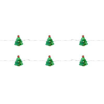 Girlanda LED 20 x choinka 2 x AAA 230 x 2 x 3 cm