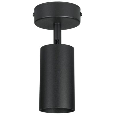 Lampa sufitowa VIKI 1 x GU10 czarna 10 W 230 V