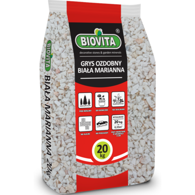Grys Biała Marianna 8 - 16 mm 20 kg a`60 Biovita
