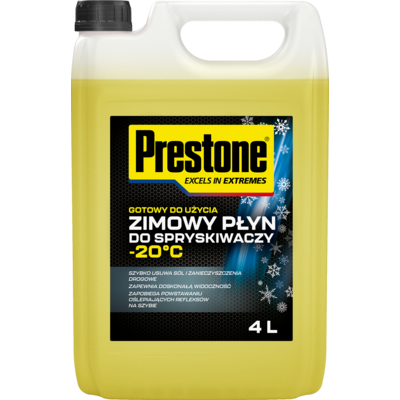 Płyn do spryskiwaczy zimowy -20°C 4 l PRESTONE