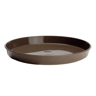 Podstawka drewnopodobna 32 cm brąz