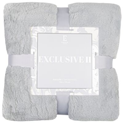 Narzuta Exclusive 130 x 170 cm ciemnoszary